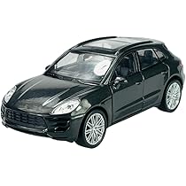 Porsche Macan Turbo ミニカー ブラック Bburago Porsche Macan Turbo 1:24 Diecast Toy Model Car Black